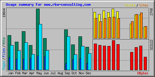 Usage summary for www.rkw-consulting.com
